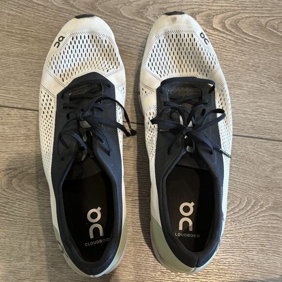 On cloud boom Shoes Mens 11.5 Sneakers White Green Running Outdoors Athletic - Picture 8 of 8